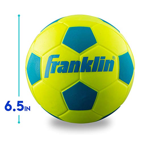 Franklin Sports Kids Foam Soccer Ball - Mini Soft Foam Youth Soccer Ball - Indoor + Outdoor Toy Soccer Ball for Kids - Pro...
