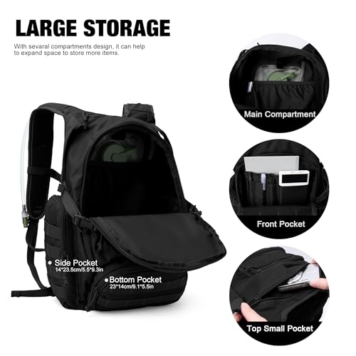 Mardingtop 25L Tactical Backpacks Molle Hiking daypacks for Camping Hiking Military Traveling Motorcycle