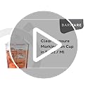 OGGI Clear Cocktail Shaker - 24 oz / 700 ml, Clear Durable Plastic Construction, Built in Strainer - Ideal Home Bar Drink ...