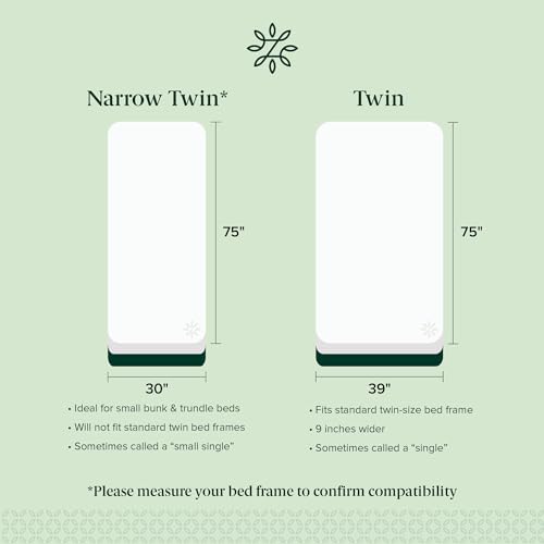 ZINUS 6 Inch Foam and Spring Hybrid Mattress [New Version], Twin, Medium Firmness, Durable Support, Certified Safe Foams & Fabric, Mattress in A Box