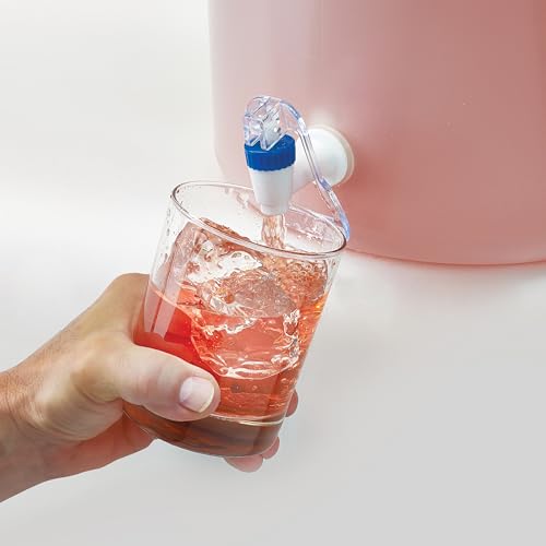 Beverage Dispenser White BPA Free Polypropylene 6 Gallon (PBDW-22)