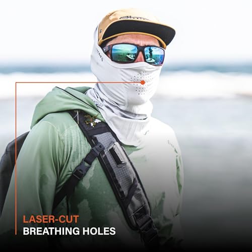 Simms UPF 50+ SunGaiter - Advanced Protection Neck Gaiter with Breathing Holes, Lightweight & Quick-Drying