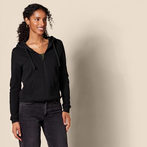 Amazon Essentials womens Fleece Full-Zip Hoodie (Available in Plus Size)