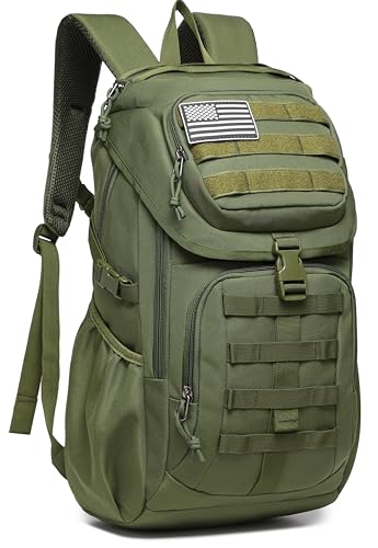 Wotony Tactical Assault Pack Backpack Molle Military Backpack Outdoor Hiking Camping Rucksack Waterproof backpack for men...