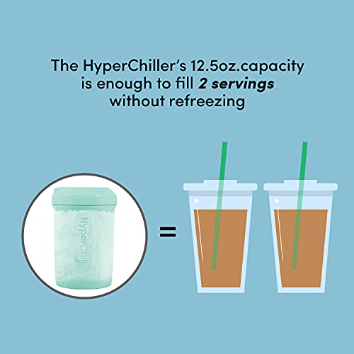 HyperChiller HC2M# Patented Iced Coffee/Beverage Cooler, NEW, IMPROVED,STRONGER AND MORE DURABLE! Ready in One Minute, Reu...