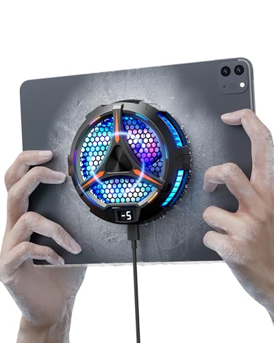 ACEDAYS iPad Cooler,Magnetic Tablet Cooler for ipad/Surface pro/Samsung Tab,Compatible for Steam Deck,Universal Radiator w...