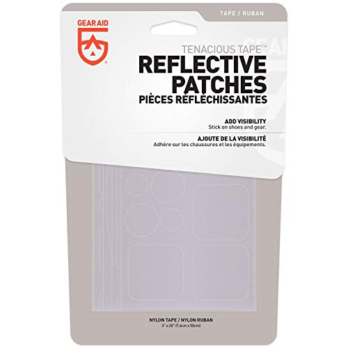 Gear AID Tenacious Tape Reflective Roll for Adding Visibility to Safety Jackets, Rain Gear, Bike, Shoes and Outdoor Gear, ...