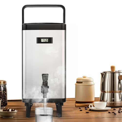 Moonshan Insulated Beverage Dispenser Keep Hot & Cold Urn 12 L/3.2 Gallon Drink Dispenser with Spigot for Tea Coffee Juice...