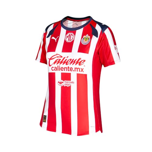 PUMA Women's Standard Chivas Replica 25-26 Shirt, Red Home AH25