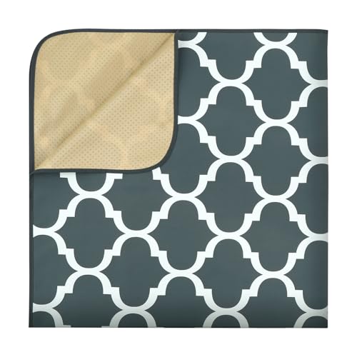Splat Mat for Under High Chair/Arts/Crafts by CLCROBD, 51" Baby Anti-Slip Food Splash and Spill Mat for Eating Mess, Water...
