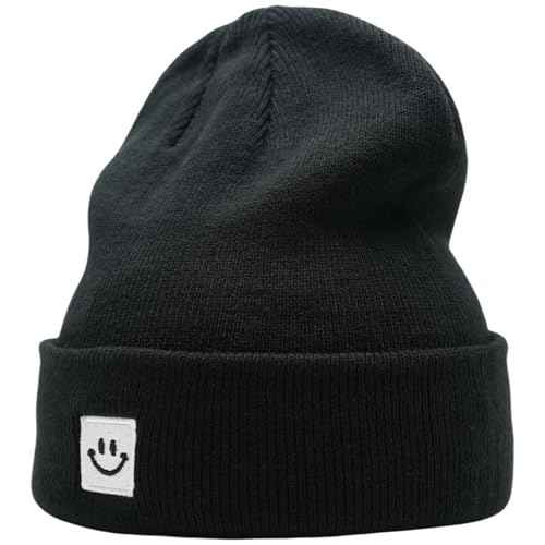 55cube Knit Beanie for Men/Women - Warm and Fashionable Headwear for All Seasons