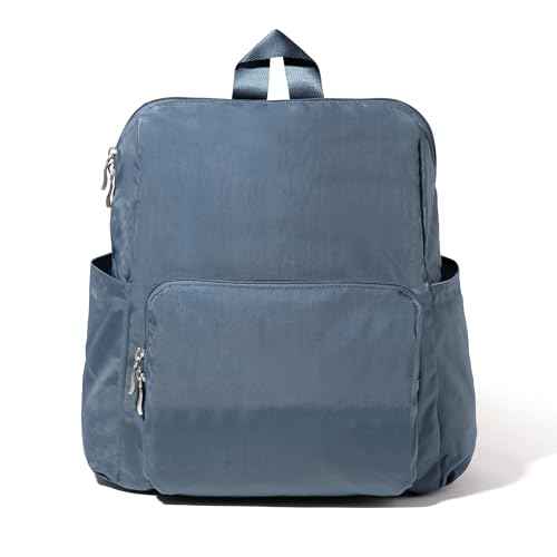 Baggallini Carryall Packable Backpack, Mist