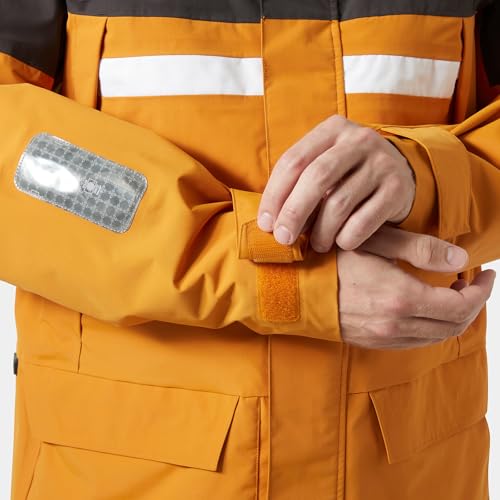 Helly-Hansen Men's Pier Jacket 4.0 - Adjustable Hood Raincoat - Sailing Wet Weather Gear - Lightweight Outdoor Jacket