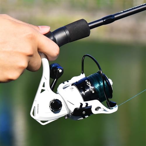 KastKing Crixus Fishing Rod and Reel Combo, High Performance Spinning & Baitcaster Combo, IM6 Graphite 2Pc Blanks, Zirconi...