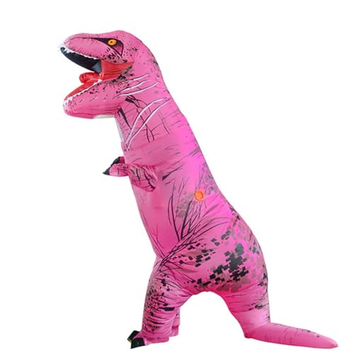 Inflatable Dinosaur Costume for Adult and Kid,Blow Up Dinosaur Costume for Halloween Cosplay Party,Fancy T-rex Costume Outfit