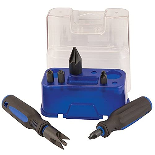 Frankford Arsenal Case Trim and Prep Center with Expansion Kit, Crimp Remover, 8-31 Threads, for Trim, Chamfer, Deburr, Pocket Clean, and Reloading