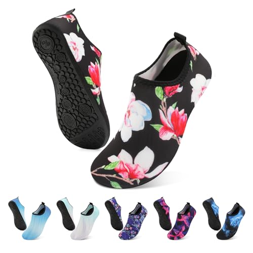 Barefoot Water Shoes for Women Men Non-Slip Yoga Socks Summer Shoes Travel Slippers for Indoor Outdoor Beach Swim Surf Wat...