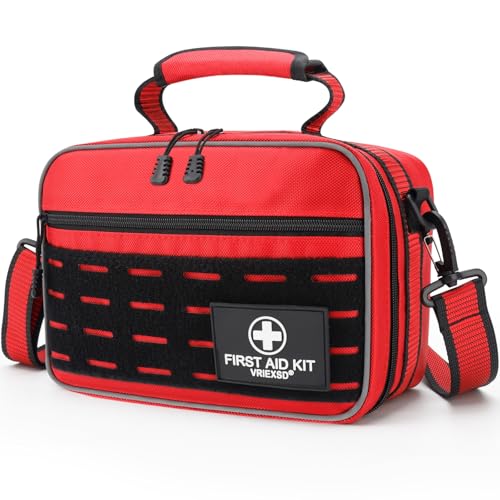 VRIEXSD Premium 450 Piece Large First Aid Kit for Home, Travel, Camping, Car, Hiking & Outdoor Emergencies - Emergency Med...