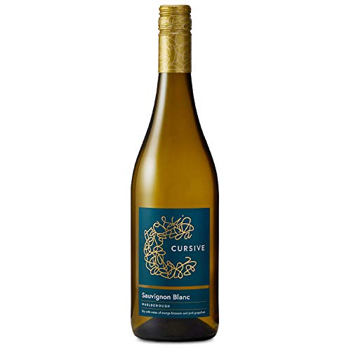 Cursive Sauvignon Blanc, Marlborough White Wine, 750 mL Bottle