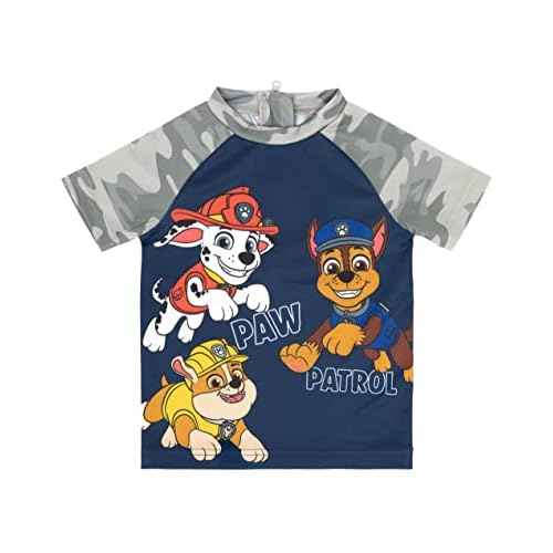 Paw Patrol Swimsuit Boys Toddlers 2 Piece T-Shirt Shorts Swim Set