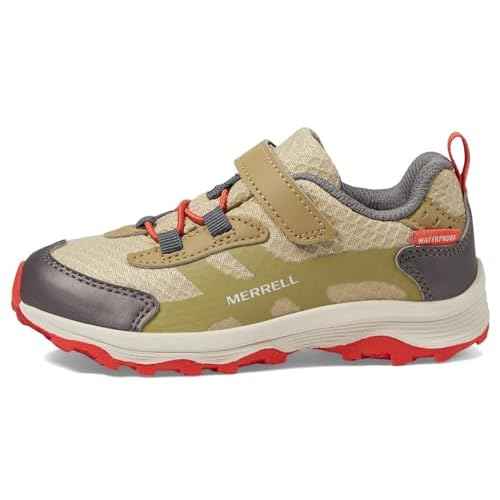 Merrell Unisex-Child Moab Speed 2 Low Alternative Closure Waterproof Jr Hiking Shoe