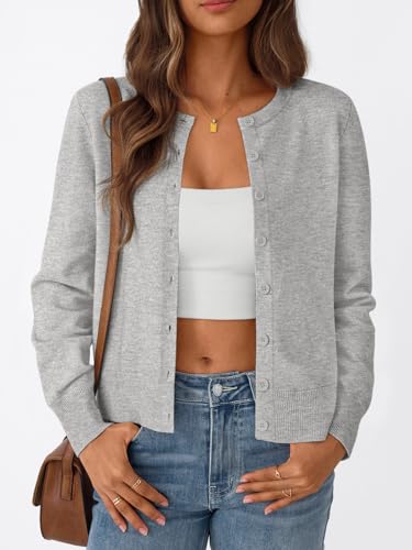 Trendy Queen Lightweight Cardigan Sweaters for Women