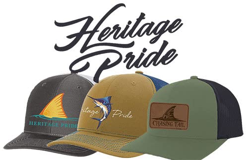 Heritage Pride Duck Hunting Dog Outdoors Hunting Mens Embroidered Mesh Back Trucker Hat