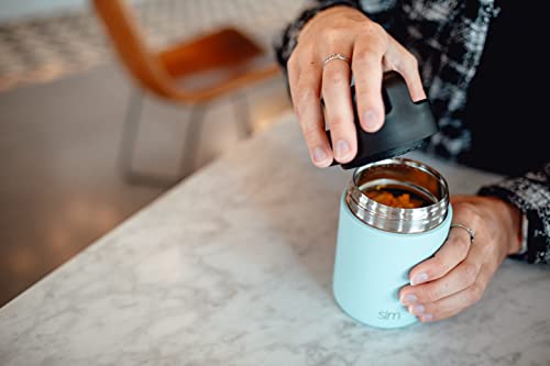Simple Modern Food Jar for Hot Food | Reusable Stainless Steel Vacuum Insulated Leak Proof Lunch Storage for Smoothie Bow...