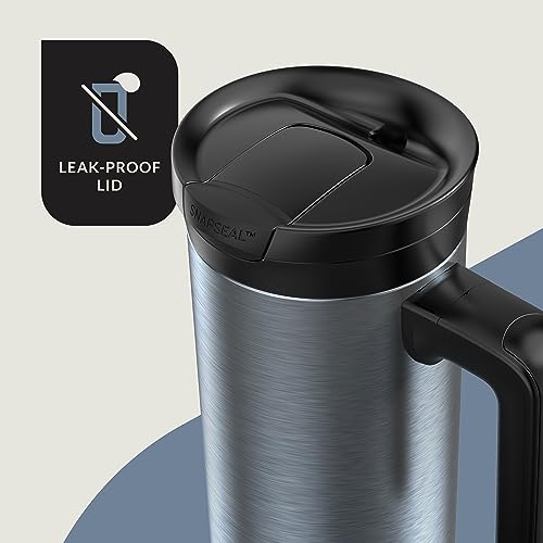 Contigo Superior 2.0 Stainless Steel Travel Mug with Handle Leak-Proof Lid Double-Wall Insulation for Hot & Cold Beverage...