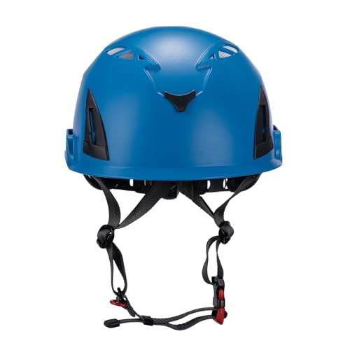 Land Helmets ClimbPro Helmet EN 12492 Vented for Rock Climbing – Durable, Lightweight Shell, Adjustable Chin Strap, Perfec...