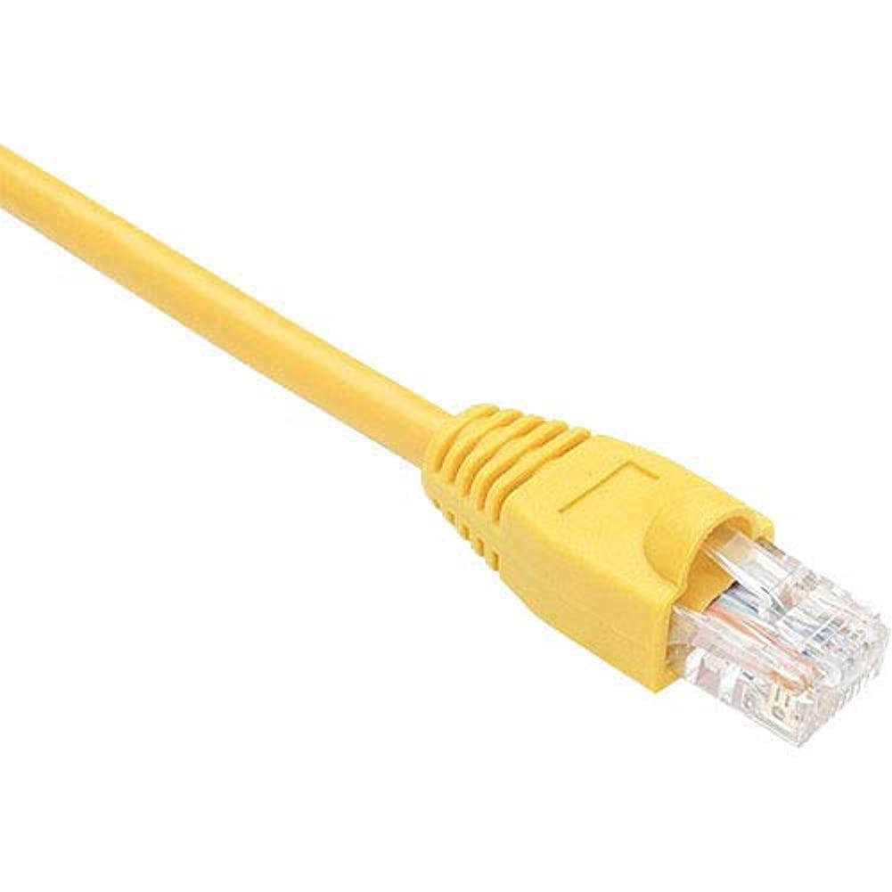 15Ft Yellow Cat6 Shielded Patch Cable, F/Utp, Snagless