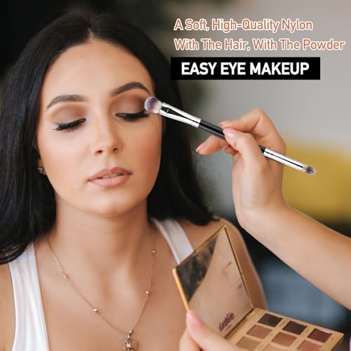 Eyeshadow Brush Eye Makeup Brush Professional Blending Eyeshadow Makeup Brushes for Concealer Eyebrows Eyeliner Soft Hairs...