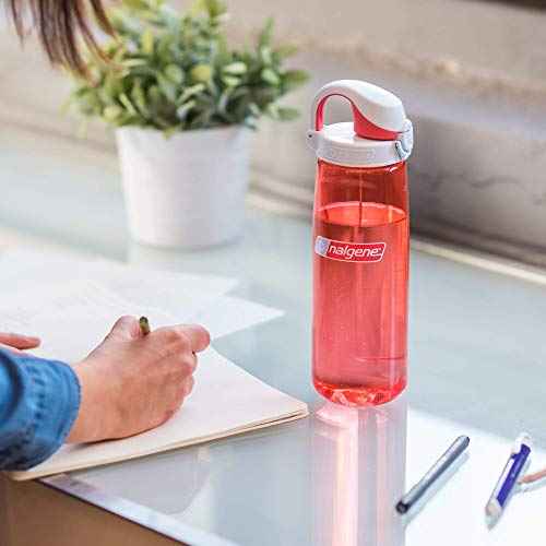 Nalgene On the Fly BPA-Free Water Bottle, Juniper with Juniper/Orange, 24 Oz