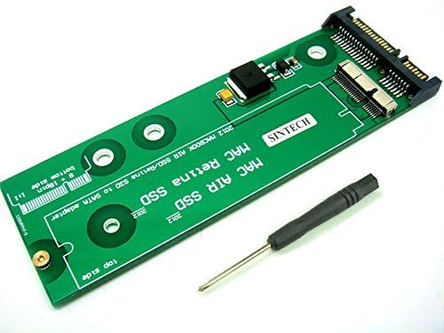 Sinech 26Pin To Sata Adapter Card,Compatible With Ssd From 2012 Year Macbook Air/Pro Retina
