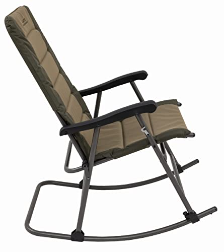 ALPS Mountaineering Outdoor Rocking Chair - Durable Folding Beach and Camp Chair with Comfortable Cushioned Polyester Fabr...