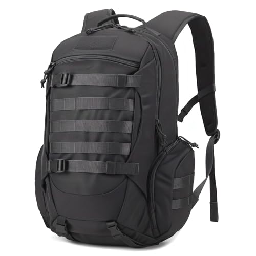 Fortune Edge 35L Tactical Backpack for Men, MOLLE Military Bug Out Bag, Waterproof Rucksack for Hiking with Hydration Port...
