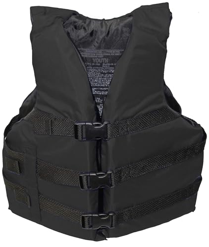 Life Jacket Paddle Vest; Coast Guard Approved Type III PFD Life Vest Flotation Device; Jet ski, Wakeboard, Hardshell Kayak...