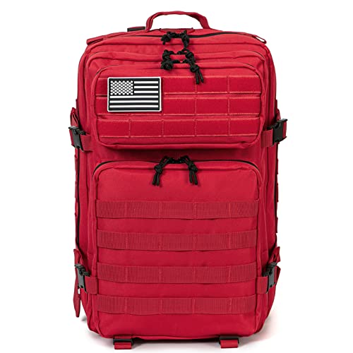QT&QY 45L Tactical backpack & Tactical Toiletry Bag