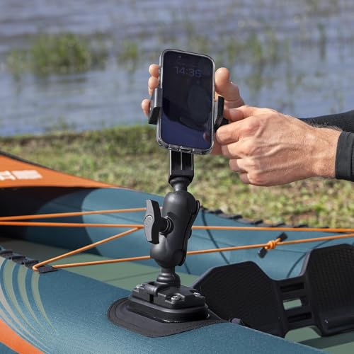 Hydro-Force Angler Elite X1 Inflatable 1-Person Fishing Kayak Set 12'6"