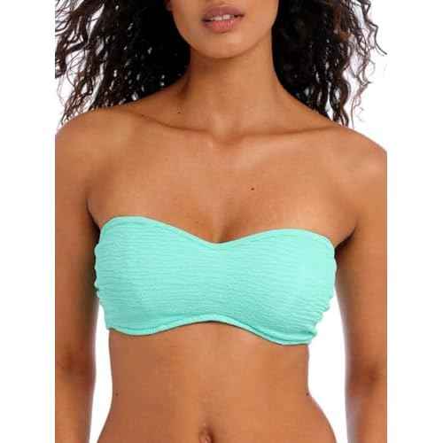 Freya Womens Ibiza Waves Underwire Bandeau Bikini Top