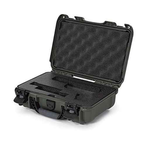 NANUK 909 Hard Case with Custom Foam Insert for Glock Single Sporting Gear, Short Multipurpose Case - IP67 Waterproof Sporting Gear Storage, Made in North America ? (12.6¡± x 9¡± x 4.4¡±)