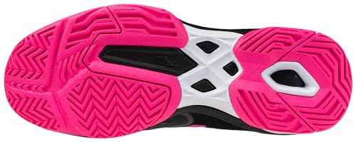 Mizuno Wave Exceed Light 2 AC Women's Tennis Shoe | All Court Shoe | Black-Pink Tetra | US 6.5