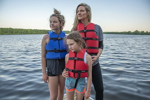 Onyx General Purpose Life Vest, Adult Universal (4-Pack),Red - Blue,30-52-Inch Chest, persons over 90-Pounds., universal