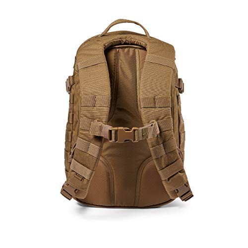 5.11 Tactical Backpack – Rush 12 2.0 – Military Molle Pack, CCW with Multiple Compartments, 24 Liter, Small, Style 56561, ...