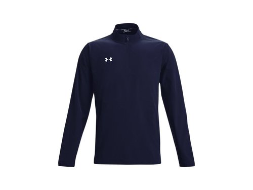 Under Armour Mens UA Motivate 2.0 Long Sleeve Shirt - Water Resistant 3XLT Midnight Navy-White
