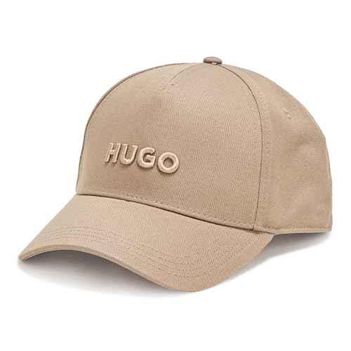 HUGO Mens Big Logo Cotton Baseball Hat