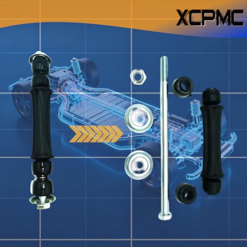 K700432 K700538 Front Stabilizer Sway Bar Link Kit - Fits 2007-2020 Chevy Silverado 1500 Avalanche Tahoe Suburban, GMC Sie...