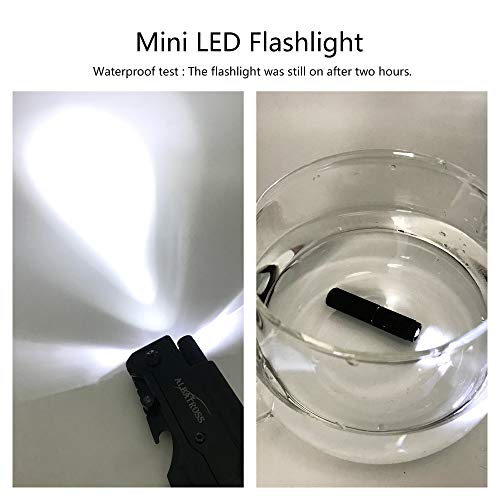 ALBATROSS 6-in-1 Survival Tactical Military Folding Pocket Knives with LED Light,Seatbelt Cutter,Glass Breaker,Magnesium F...