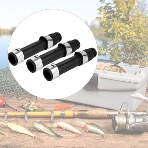 UCCKEYI 5Pcs Spinning Reel Seat 24#,24.2mm Long Nut Reel Seat Rod Building for Fishing Rod Handle Rod Building Fishing Reel