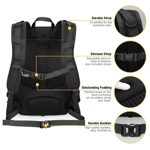 Mardingtop Tactical Military Backpack for Men,25L Molle Backpack, Cordura Backpack for Hiking,Camping